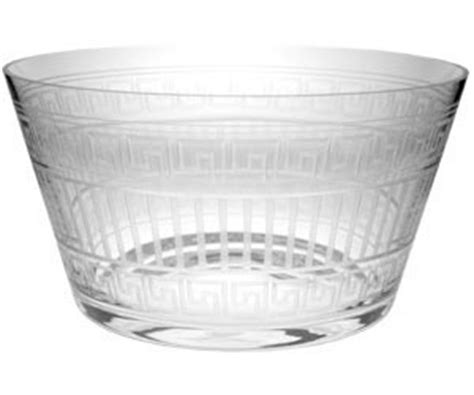 versace crystal bowl|versace plates discount.